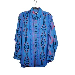 Wrangler Vintage Western Button Down